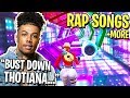We RECREATED Popular Rap Songs Using Music Blocks In Fortnite! (Thotiana, Racks on Racks & MORE)