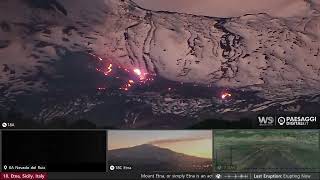 Dec 20, 2022: Sunrise at Mt Etna Volcano