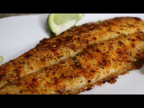 Recipe for fried fish fillets