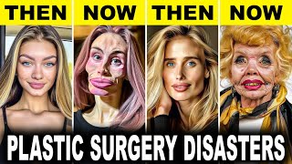 50 Celebrity Plastic Surgery Disasters You Would NEVER Recognize Today