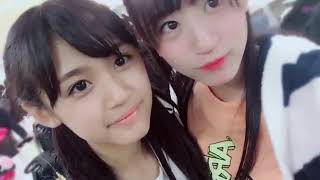 NMB48  上西怜+中川美音   みおたんです。いただきます   2017/10/13