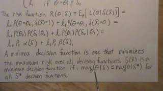 Minimax Test for Simple vs Simple Hypotheses