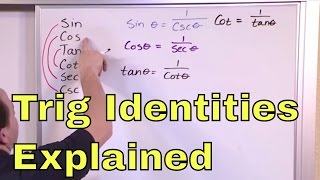 Lesson 1 - Basic Trig Identities Involving Sin, Cos, and Tan