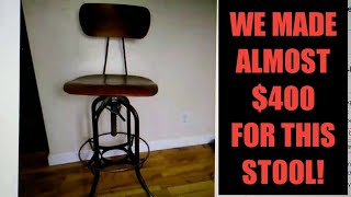 Ebay Shipping And Sales Breakdown For 1 Week!  We Got Almost $400 For A Stool!