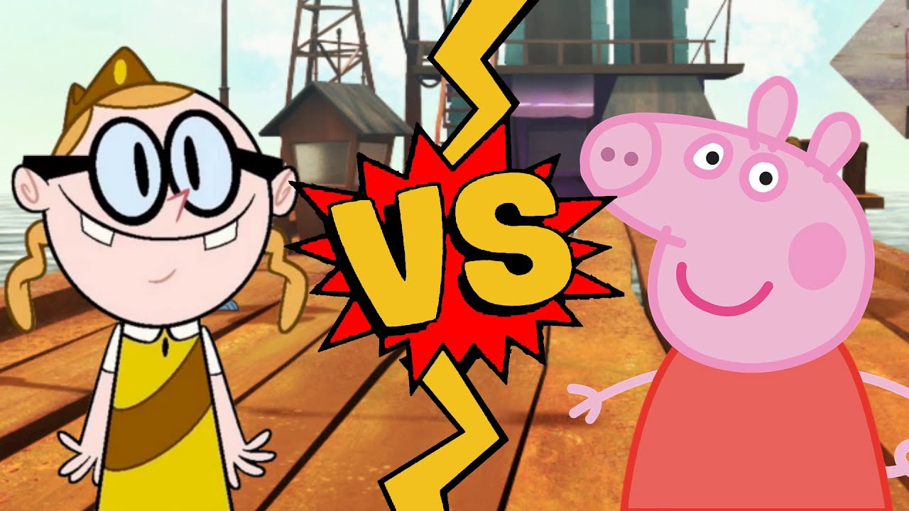 M.U.G.E.N. Battles | Bessie Higgenbottom Vs Peppa Pig | The Mighty B ...