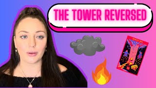 the tower reversed... WHAT DOES IT MEAN?!?! Tarot Explanations by The Crystal Ball