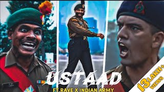 Drill Ustaad 😈|| Ft.Indian Army Instructor X Drave #indianarmy #sigmamale #ustaad