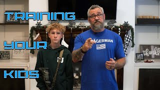 How A Navy SEAL Defends His Home With His Kids | Training Your Kids