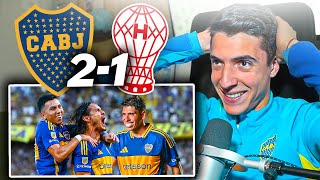 BOCA JUNIORS 2 - HURACAN 1 - REACCIÓN PICANTE - Liga Argentina Fecha 3 - Toto Bordieri