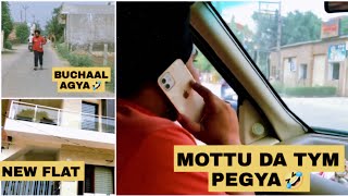 Motte Da Time Pegya😂 | Pind To Mohali | New Flat | Sirphire Jattz