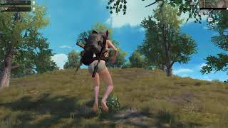 【PUBG M】外掛實錄，外掛都會輕功還有飄移？？？感覺他還有透視XD 連我都看不下去了👎👎