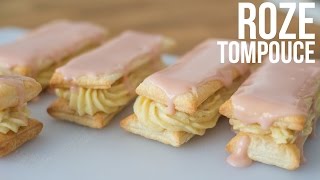 RECEPT: Roze Tompoucen - OhMyFoodness