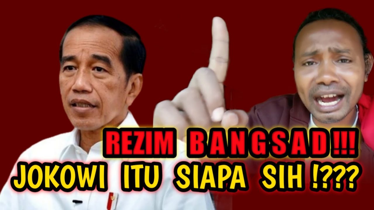 🔴 REZIM B A N G SAT !!! JOKOWI ITU SIAPA SIH !??? - YouTube