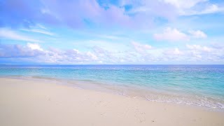 Ocean 4K (12 HOURS) 🏝 Pacific Island Paradise in Maldives