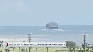 Container ship loses control of engines in Charleston Harbor