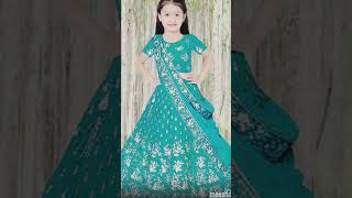 Beautiful lehnga for children's on meesho under 200 rupees #embroidery #designer #beautiful 🥰