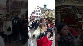 Christmas Market in the city of Freiburg 🇩🇪