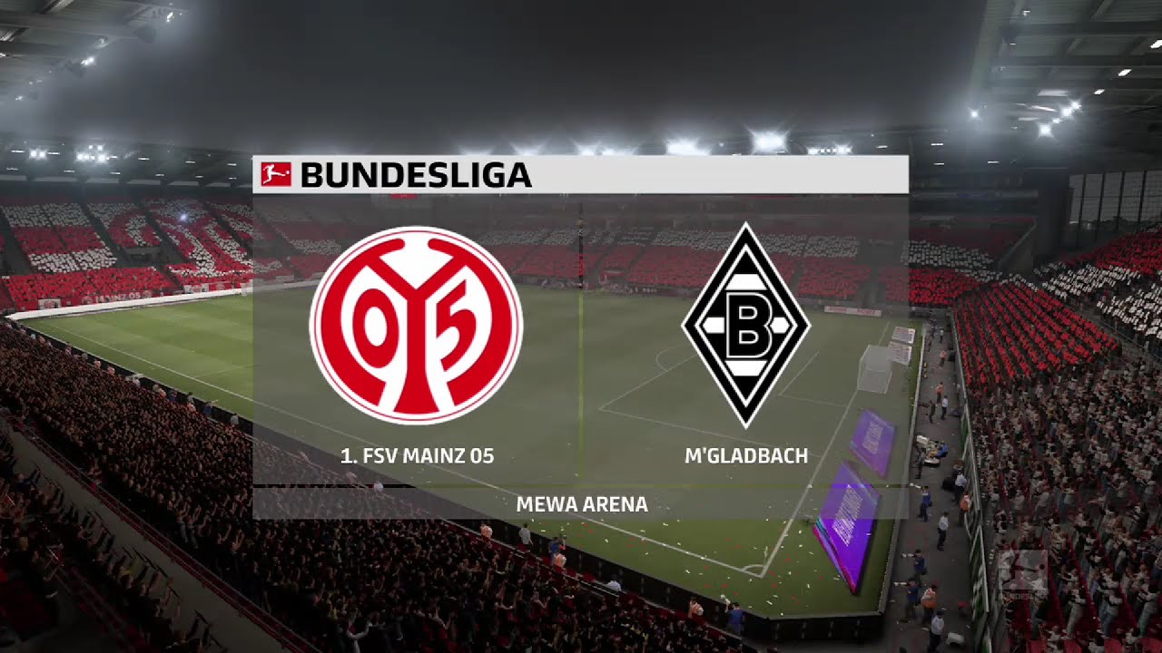 ⚽ Mainz Vs Borussia Monchengladbach ⚽ | Bundesliga (05/11/2021) | Fifa ...