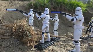 Star Wars Clone Wars stop motion: No Surrender