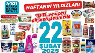 A101 22 ŞUBAT 2025 İNDİRİM KATALOĞU | ÇAY SALÇA BİSKÜVİ | A101 HAFTANIN YILDIZLARI  A101 DE BU HAFTA