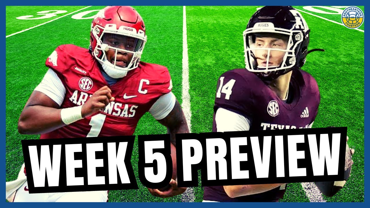 Arkansas Vs. Texas A&M | WHAT'S AT STAKE For Each Team In SEC Football ...