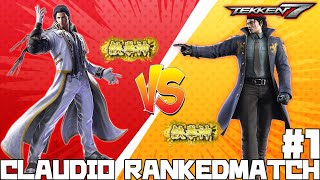 【鉄拳7 S4】クラウディオ VS ドラグノフ｜CLAUDIO vs DRAGUNOV part1【TEKKEN7】