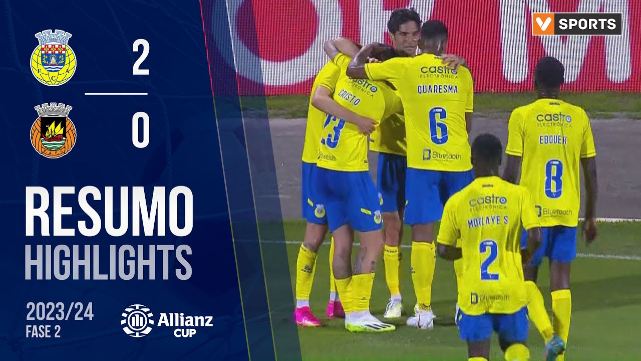 Highlights | Resumo: FC Arouca 2-0 Rio Ave (Taça Da Liga 23/24 - 2ª ...