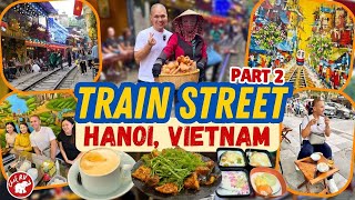 EGG COFFEE, TRAIN STREET, CHA-CA FISH, ROOM TOUR | DAY 2 IN HANOI, VIETNAM