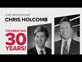 Celebrating Chris Holcomb's 30th anniversary at 11Alive