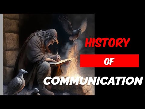What were the means of communication in ancient times?