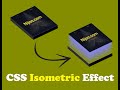 Pure CSS 3D Isometric Hover Effect (HTML & CSS Tutorial)