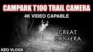 Campark T100 4K Trail Camera In Use