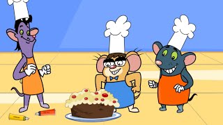 Rat A Tat Rats Baking Shop Funny Animated dog cartoon Shows For Kids Chotoonz TV