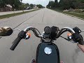 ride on 1999 harleydavidson sportster xlh883