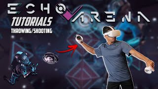 Echo Arena Tutorial | How to Throw the Disc (Different Techniques)
