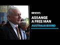 Julian Assange leaves court in Saipan as a free man. The ABC's James Oaten was there. | ABC News