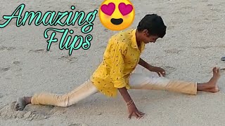 Amazing Flips on Cheetur,..  Dasara