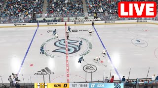 NHL LIVE🔴 Boston Bruins vs Seattle Kraken - 26th February 2024 | NHL Full Match - NHL 24