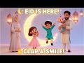Eid Is Here!  Eid Mubarak Kids Song | Islamic Nursery Rhyme | Eidi, Sweets & Family Fun