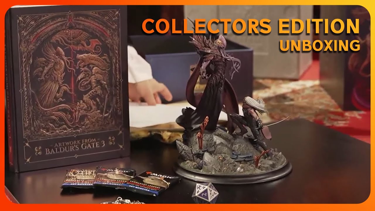 Collectors Edition Unboxing | BG3 | Panel From Hell - YouTube