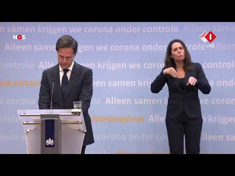 Dit Was De Coronapersconferentie Van Rutte En De Jonge