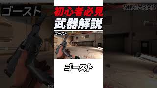 【初心者必見】ゴースト武器解説【VALORANT】#valorantshorts#ヴァロラント