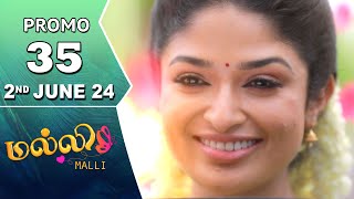 Malli Serial | Episode 35 Promo | 2nd June 24 | Nikitha | Vijay | Saregama TV Shows Tamil