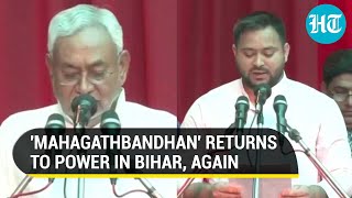 Nitish Kumar takes Bihar CM oath for the 8th time, Tejashwi his deputy | Top Updates
