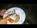 ซุปถั่วฝักยาวใส่ปลาทู bean soup with mackerel