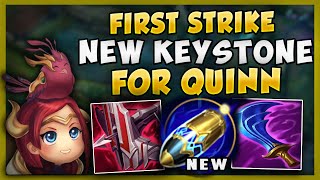 NEW FIRST STRIKE KEYSTONE MAKES RANGED TOP LANERS THE BEST IN SEASON 12 (FREE GOLD AND DAMAGE)