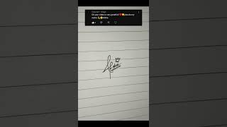 Signature of name Afsha. Comment ur name. #signature #design #calligraphy #utubeshorts #utube