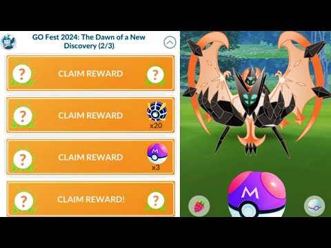 Pokémon Go Fest 2024 The beginning of a new discovery: all tasks and rewards