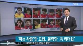 [월드컵]아는 사람만 쓴 고집...홍명보 '의리 축구' 몰락 (SBS8뉴스|2014.6.27)