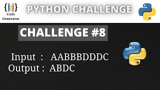 Python Challenge Program | #8